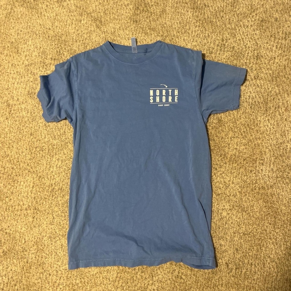 north shore blue t-shirt